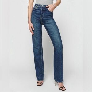 NWT Reformation Cynthia Straight Jeans (Lanier Wash)